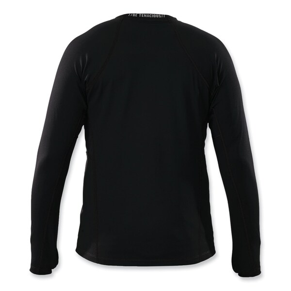 N-Ferno 6435 Midweight Long Sleeve Base Layer Shirt, 3X-Large, Black